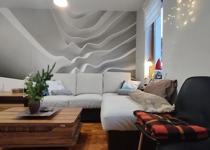 Lejlighed 2br Mountain View, Spa, Parking, Piste